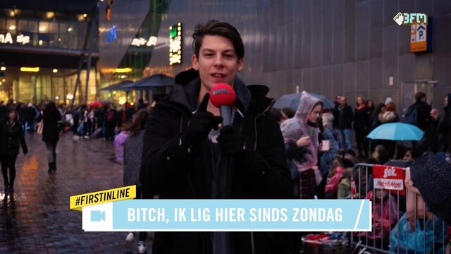 First In Line: "Bitch, ik lig hier sinds zondag!"