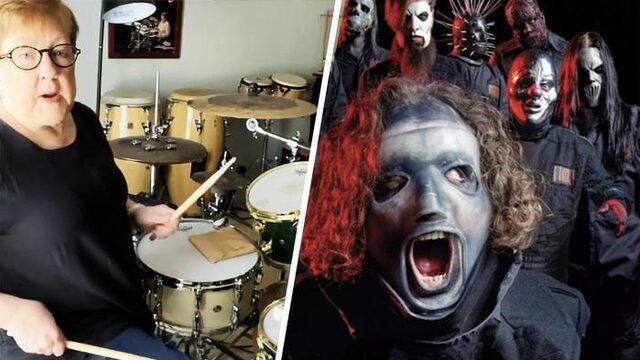 Video: badass oma drumt Slipknot, Disturbed en Paramore