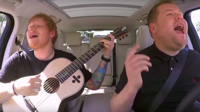 Ed Sheeran in Carpool Karaoke
