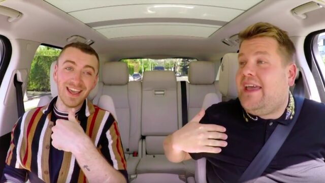 Must-see: een herboren Sam Smith in Carpool Karaoke