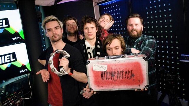 Afterpartees live in de studio bij Domien