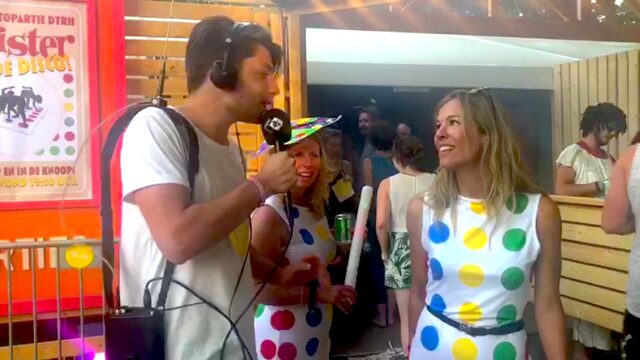 Joram op de gekste Porto Parties van Down The Rabbit Hole