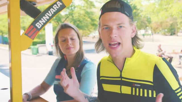 Frank & Sander in 'Bounjour, ken de Tour'