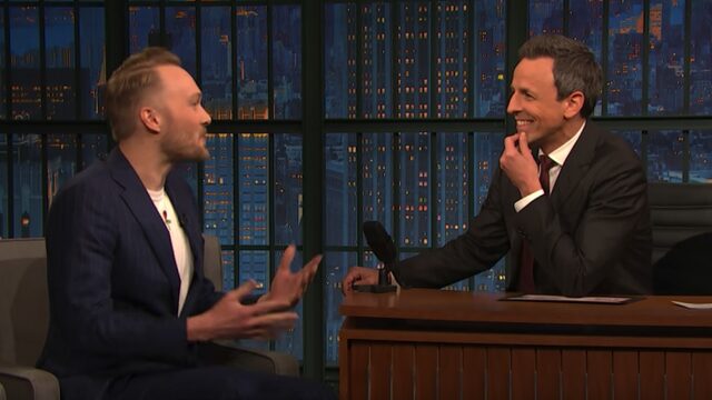 Talkshowhost Seth Meyers is fan van Arjen Lubach