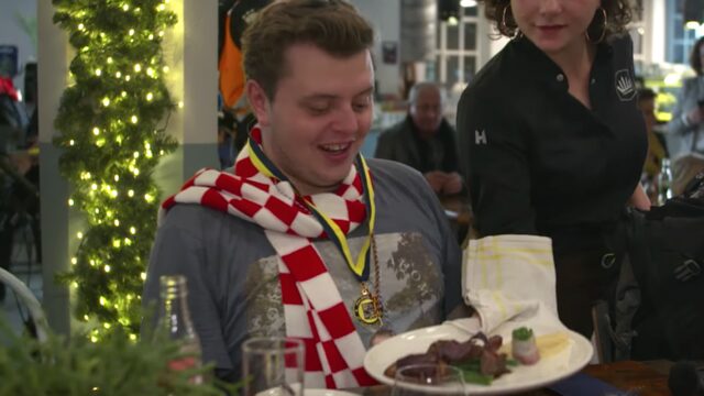 Rob en Jorien worden culinair in de watten gelegd