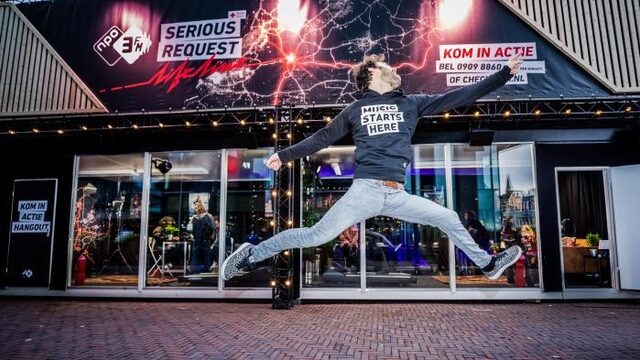 Lever je cheque in bij Hermans Hangout tijdens 3FM Serious Request: Lifeline