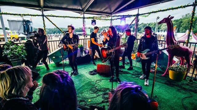 Kijk terug: The Overslept in de 3FM Hangout op Pinkpop