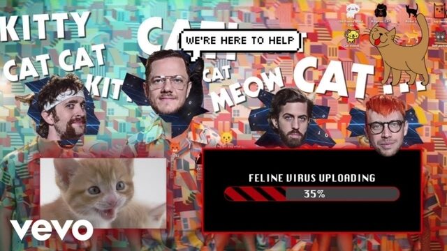 De nieuwe video van Imagine Dragons is een knettergekke trip