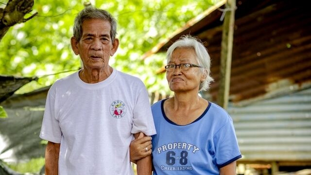 Ester en Cilrilo overleefden op wonderbaarlijke wijze tyfoon Haiyan