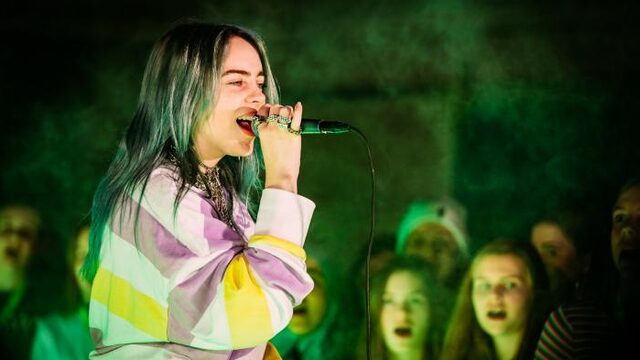 Billie Eilish covert 'You Don't Get Me High Anymore'