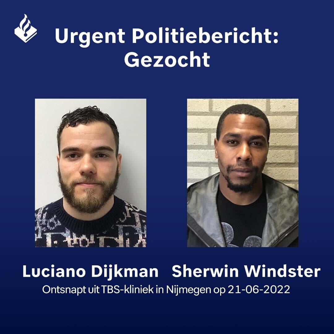Luciano Dijkman en Sherwin Windster