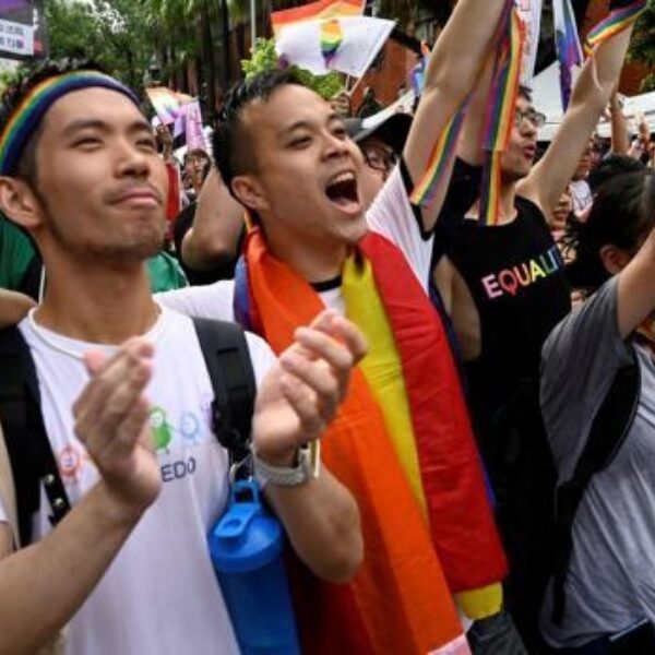 Taiwan legaliseert als eerste Aziatische land homohuwelijk