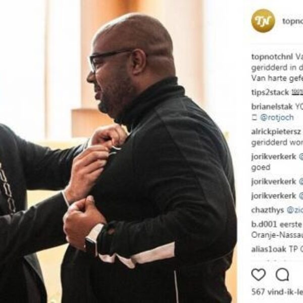 Rotjoch geridderd in Orde van Oranje-Nassau