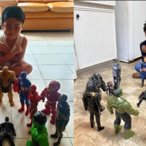 Kinderen herdenken Chadwick Boseman met actiefiguren