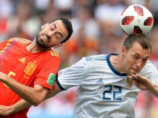 Rusland schakelt Spanje verrassend uit na strafschoppen