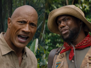 Kevin Hart en Dwayne Johnson spelen hilarische opa's in Jumanji: The Next Level