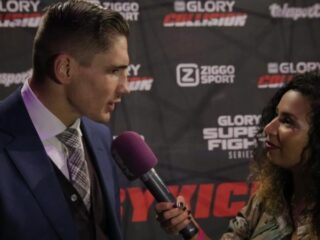 Persconferentie Glory Collision: Rico Verhoeven vs. Badr Hari