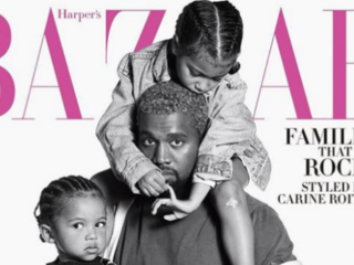 Kanye vertelt over zijn rol als vader in icoon-editie Harper's Bazaar
