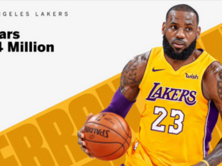 LeBron James tekent bij L.A. Lakers voor 154 miljoen in vier jaar