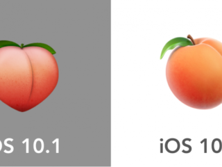 Nieuwe emoji's: de perzik lijkt niet meer op een bil