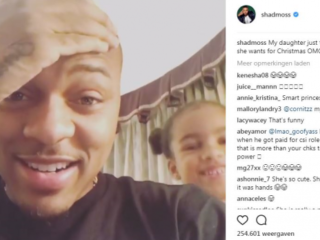Too cute: Bow Wow's dochter legt op een hilarische manier uit wat ze wil voor kerst