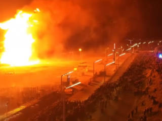 'Vreugdevuren in Den Haag gingen door om onrust te voorkomen'