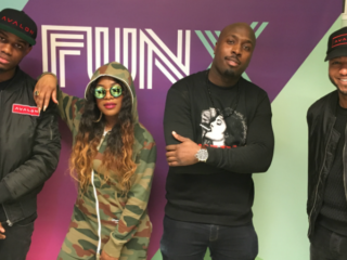 I am Aisha, Jayh en Zefanio performen nieuwe track 'WTF' live!