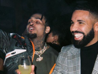 Drake hint naar mogelijke collab met Chris Brown: "Aubreezy"