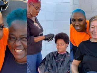 Deze kapster geeft gratis makeovers aan daklozen