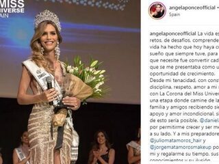 Zij represent Spanje als eerste transgender in de Miss Universe-verkiezing
