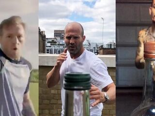 De Bottle Cap Challenge gaat helemaal viral