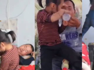 Meisje (6) zorgt al twee jaar voor verlamde vader nadat moeder hen verliet