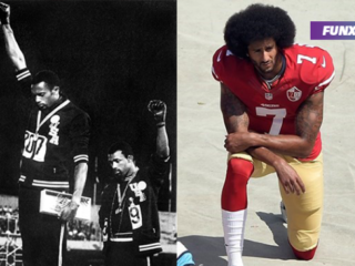 De gebalde vuist in de sportwereld: "Het is nu aan bestuurders, ook in Nederland''