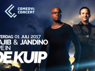 Broederliefde en Sevn Alias bij Comedy & Concert van Najib en Jandino in de Kuip
