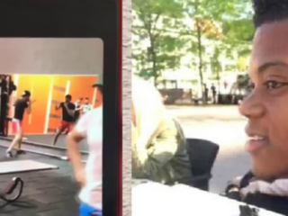 VIDEO: Bokser zoekt voetballer op na beledigende Snapchat video