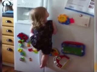 VIDEO: Next level 'koelkast-klimmen' doe je zo