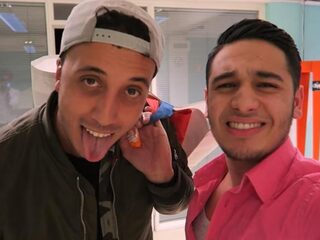 VIDEO: Vloggers Yous Toub en Nesim Najih maken FunX redactie onveilig