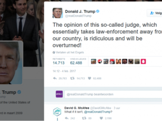 Rechter heft inreisverbod op, Donald Trump woedend