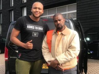 Gespot door FunX-luisteraar: Kanye West in Rotterdam!