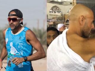 Man rent 1750 kilometer van Abu Dhabi naar Mekka