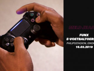 Meld je aan voor het FunX E-voetbaltoernooi in het stadion van PSV