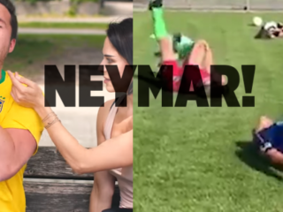 VIDEO: Zo leer je voetballen (vallen) als Neymar