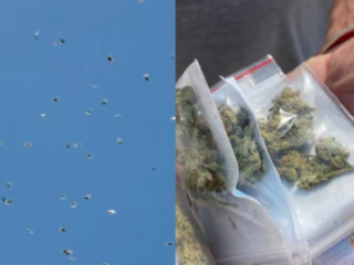 Het regende gratis wiet in Tel Aviv dankzij drone-actie