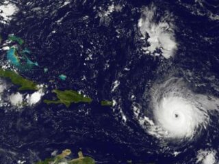 Orkaan Irma raast op Caraïben af