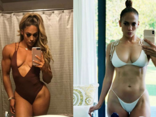 Mensen vinden deze bodybuilder op Jennifer Lopez lijken