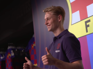 Zo ging Frenkie de Jongs eerste dag bij FC Barcelona