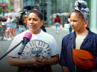 Black Lives Matter-demonstratie Rotterdam: "Ik hoop dat we iets kunnen veranderen!"