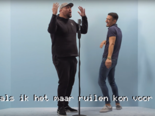 Supergaande zingt longen uit lijf op cover Kon Ik Maar Even Bij Je Zijn