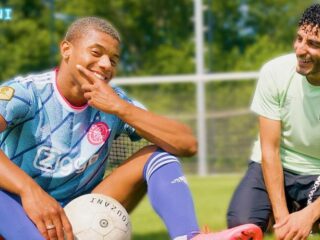 David Neres en Soufiane Touzani delen elkaar panna's uit in 'Fakka met die PATTA'