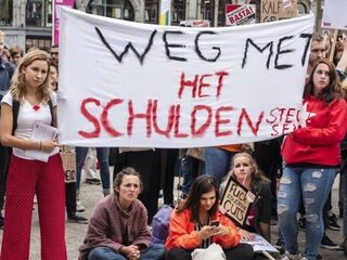 Studenten komen (alweer) in actie met protestmars tegen leenstelsel